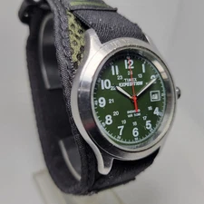 Timex Expedition TW4B140009J Men's Analog Quartz Watch with Green Band