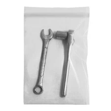 4x6'' Reclosable Clear Zip Seal Bags - 2 Mil 1000/cs