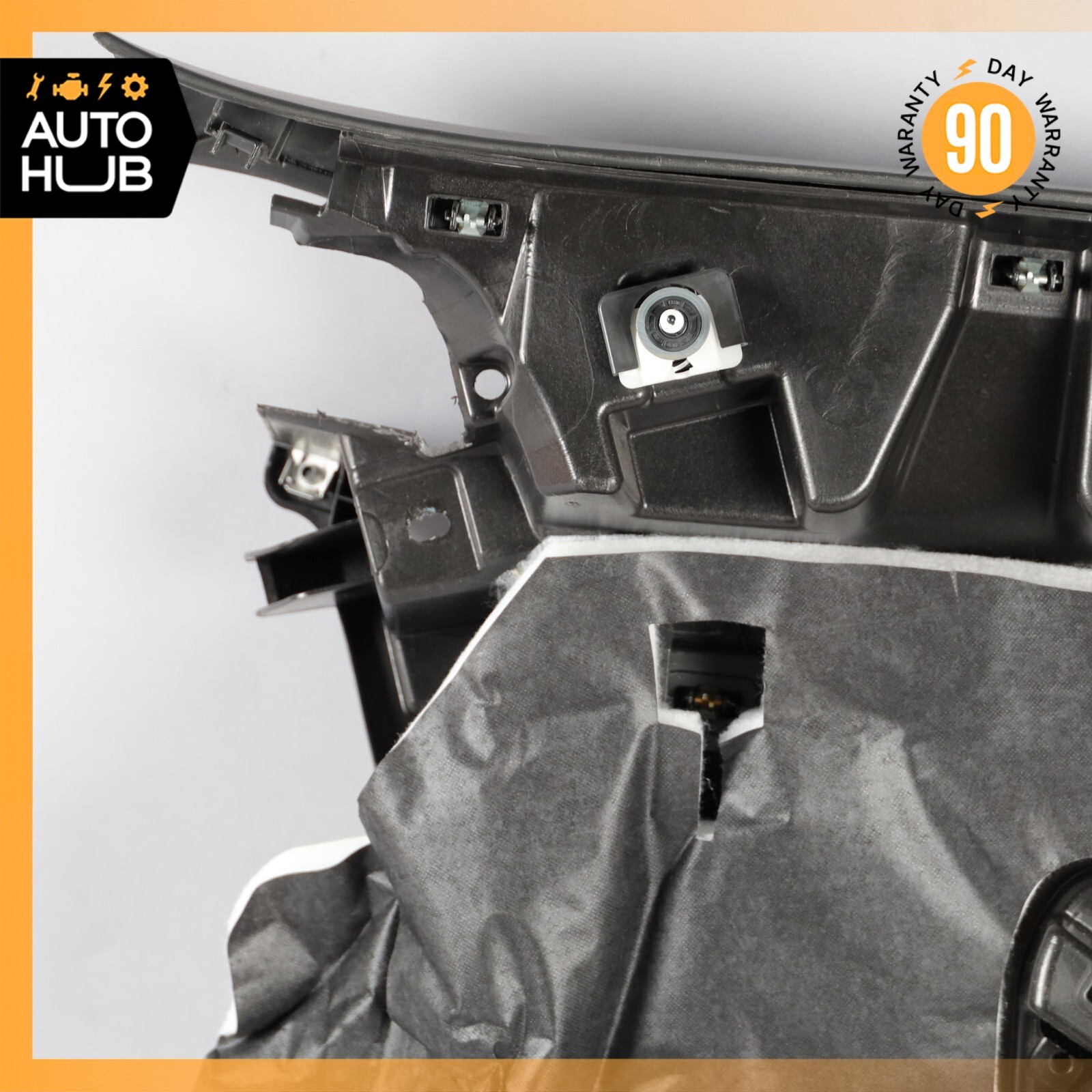 2011 Bentley Continental GTC Rear Left Side Interior Door Panel Black OEM 59k