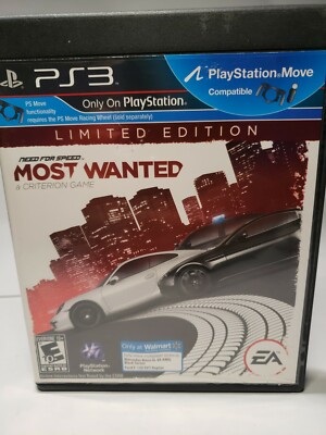 Need for Speed Most Wanted [Limited Edition] (Sony PlayStation 3, 2012) PS3