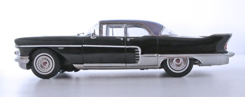 (Rare) Sun Star 57 Black/Silver Cadillac Eldorado Brougham 1:18 Die Cast-No Box - Picture 3 of 19