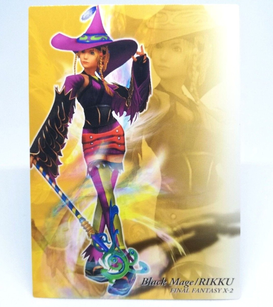 590 Black Mage RIKKU Final Fantasy Ⅹ-2 Final Fantasy Art Museum