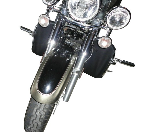 Soft Lowers Engine Guard Chaps for Yamaha V-Star 1100 - Picture 8 of 8