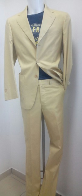 Abito Uomo Classico Fradi'-giallo Senape Tg 54 | Acquisti Online su eBay