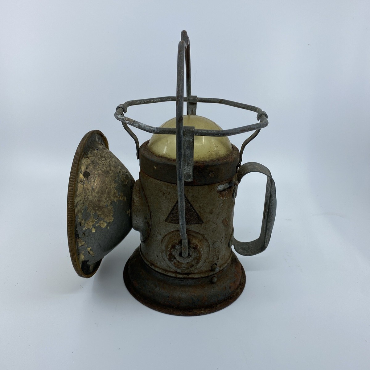 Railroad Coal Miner's Lantern Lamp--Delta Electric Company