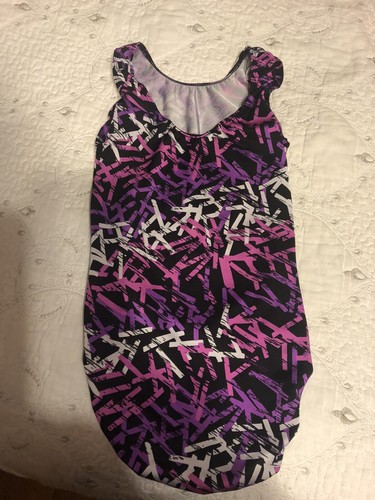 Motionwear Sleeveless Pink, Purple, Black Leotard CL Child Large 10-12 - Picture 3 of 4