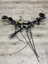 2006-2009 HUSQVARNA TE 510 PROTAPER HANDLEBARS W/ CABLES/LINES ASSEMBLY OEM
