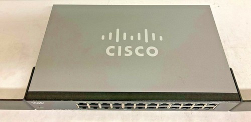Conmutador Ethernet Cisco SF100-24 24 puertos montaje en rack para pequeñas empresas no administrado - Imagen 4 de 6