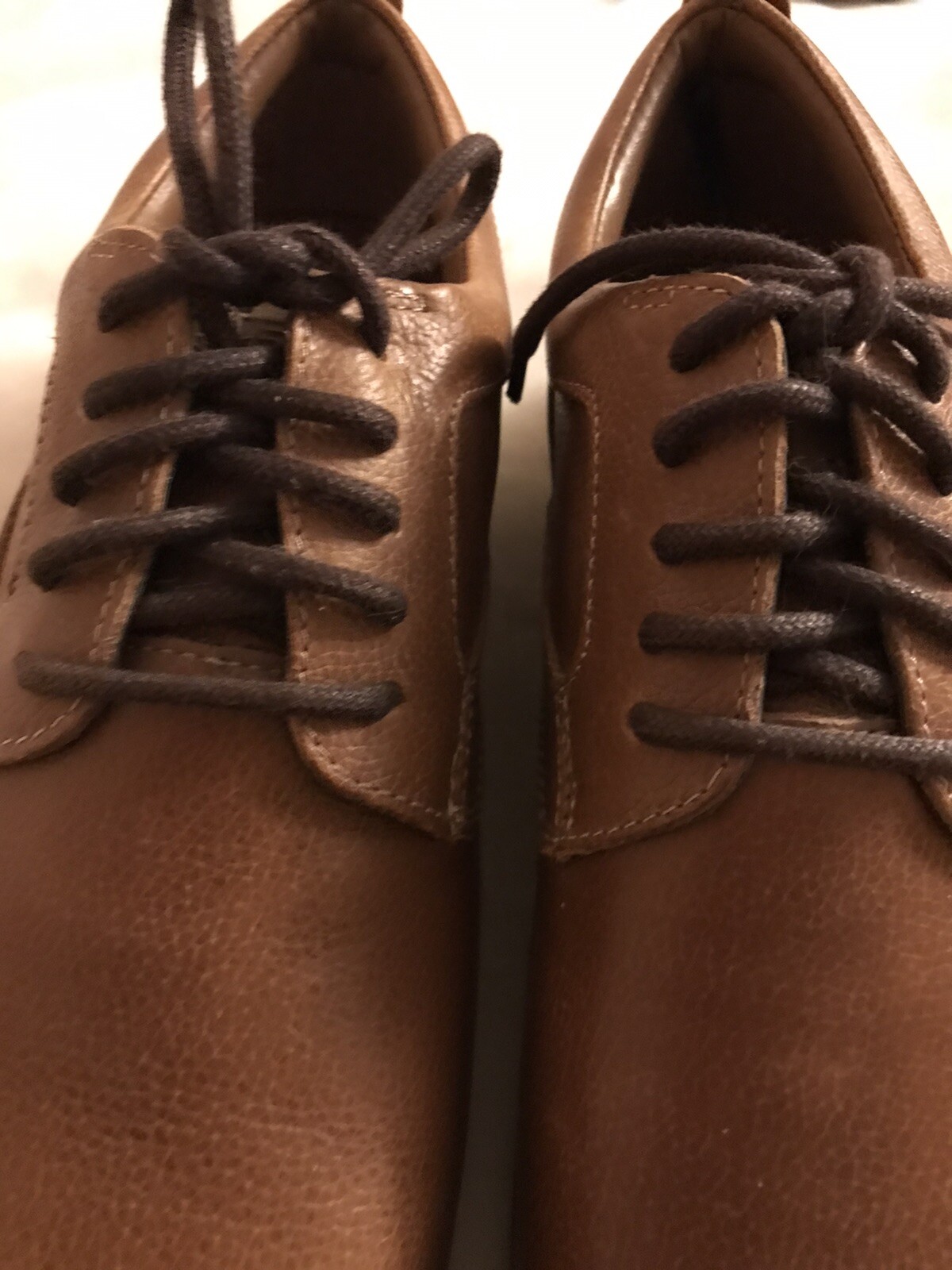 SAOLA Dockers scarpe eleganti uomo 12M Nathan Oxford pelle marrone punta mandorla 90 42912