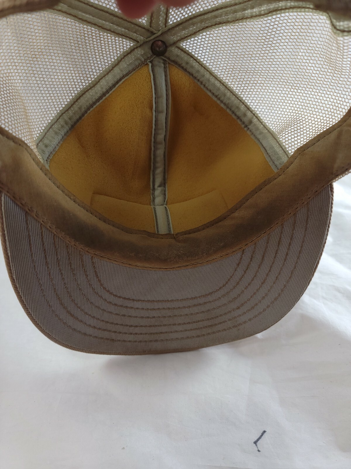 Vintage ECHO Chainsaw Gray Snapback Patch Trucker… - image 8