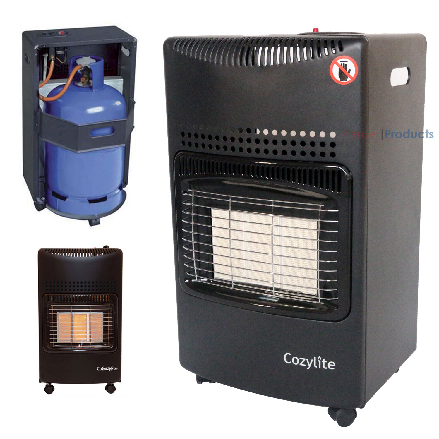 4.2KW Portable Gas Heater Butane Calor Gas Foldable Heater with