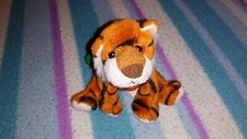 Stripey TY Beanie Baby Clip