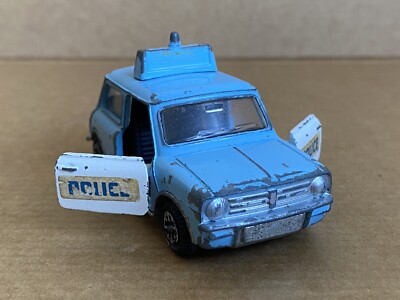 Dinky Toys Austin Mini Clubman Police Car, No 255, Die Cast