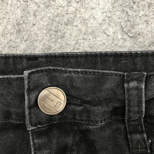 J. Jeans Boys Size XL Black Faded Whiskered Boot Cut Super Stretch Denim - Picture 8 of 12