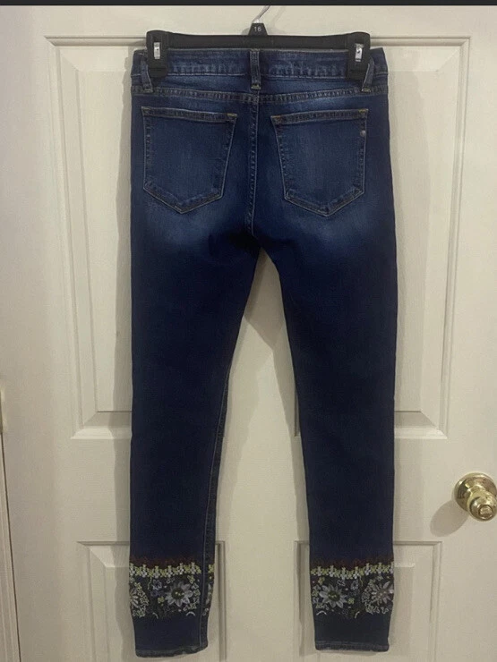 Miss Me Blue Denim Jeans Ankle Skinny Size 25 - Image 2 of 4