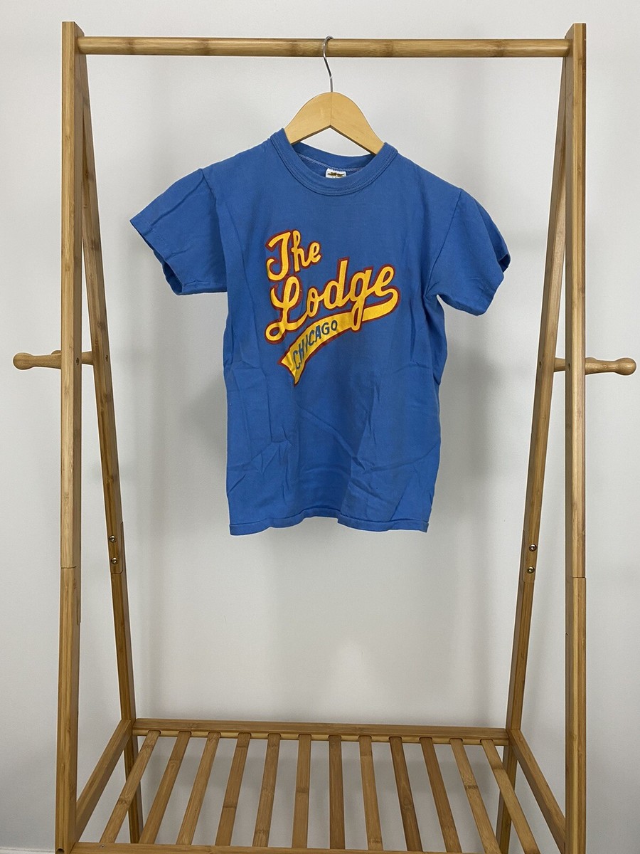 VTG Russell Athletic 70s The Lodge Chicago Pub Souvenir Short