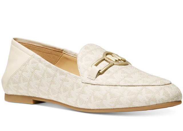 michael kors slip on loafers
