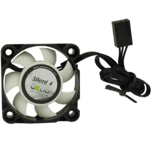 2 x Gelid Solutions Silent 4 PC Fans 4cm 40mm 4200RPM Quiet 24Hr RM Del x 2 Pack - Image 3 of 4