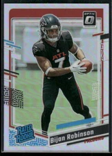 #206 Bijan Robinson 2023 Donruss Optic Holo