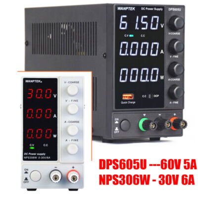 WANPTEK NPS306W DPS605U 30V/60V 5A/6A LED 4-Stelliges LED-Anzeige Schaltnetzteil