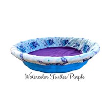 FREE USA Ship LARGE Handmade Fleece Whelping Kiddie Pool Liner Dog Blanket