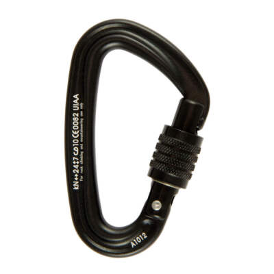 Metolius Bravo Verschlusskarabiner - leichter Schraubverschluss (24kN, Keylock)
