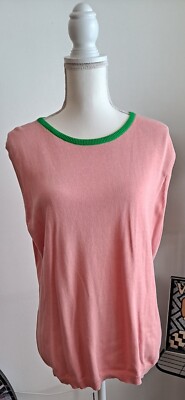 Womans 1X Alpha Kappa Alpha Sleeveless Sweater