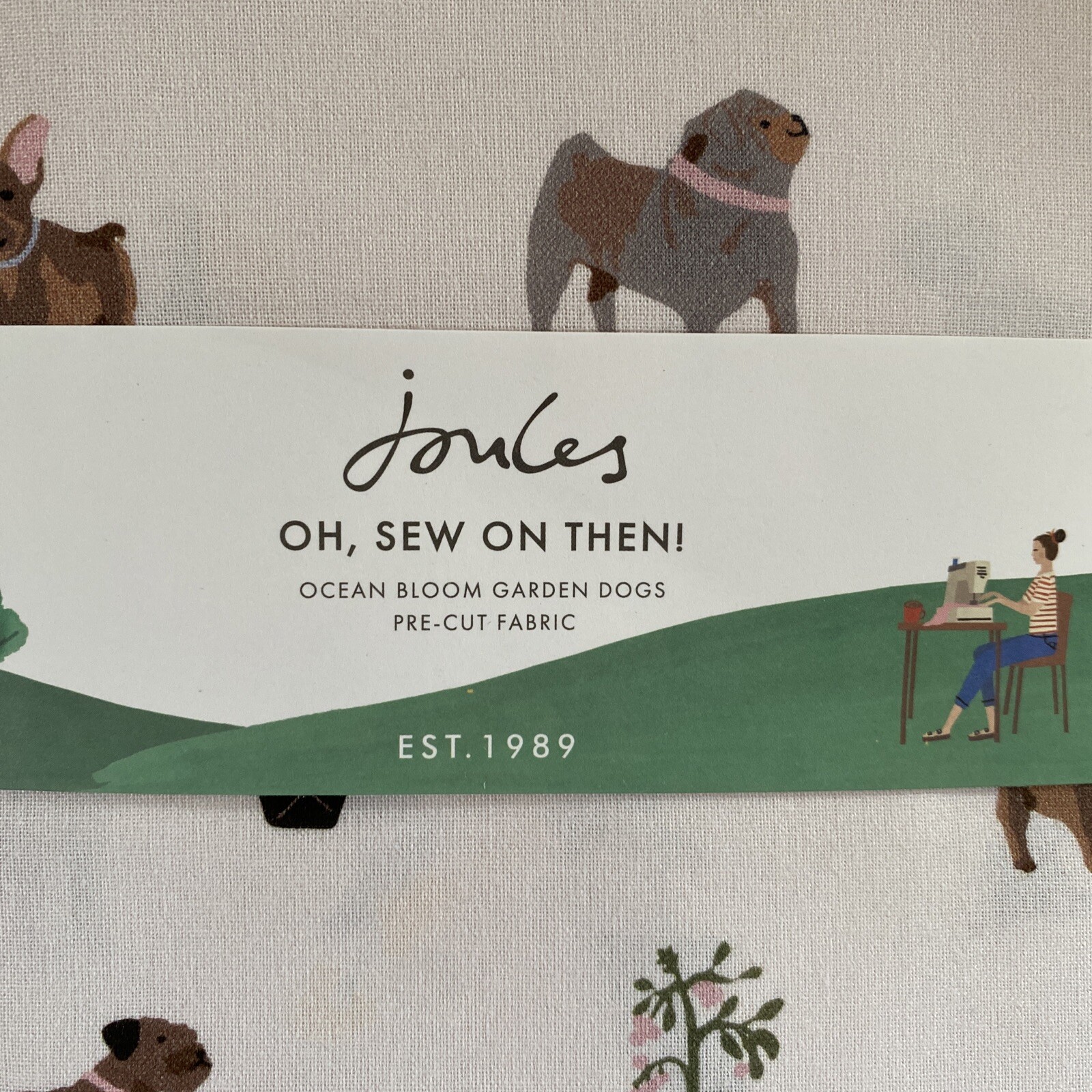 Joules Home PreCut Fabric Dogs One Size for sale online eBay
