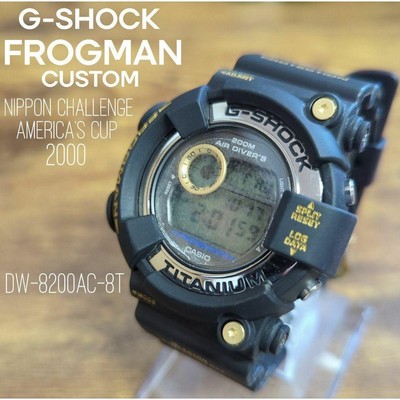 カシオ FROGMAN DW-8200-AC-8Tアメリカンズカップ記念モデル DW-8200AC-8T アメリカズカップ2000 フロッグマン カジキマグロ