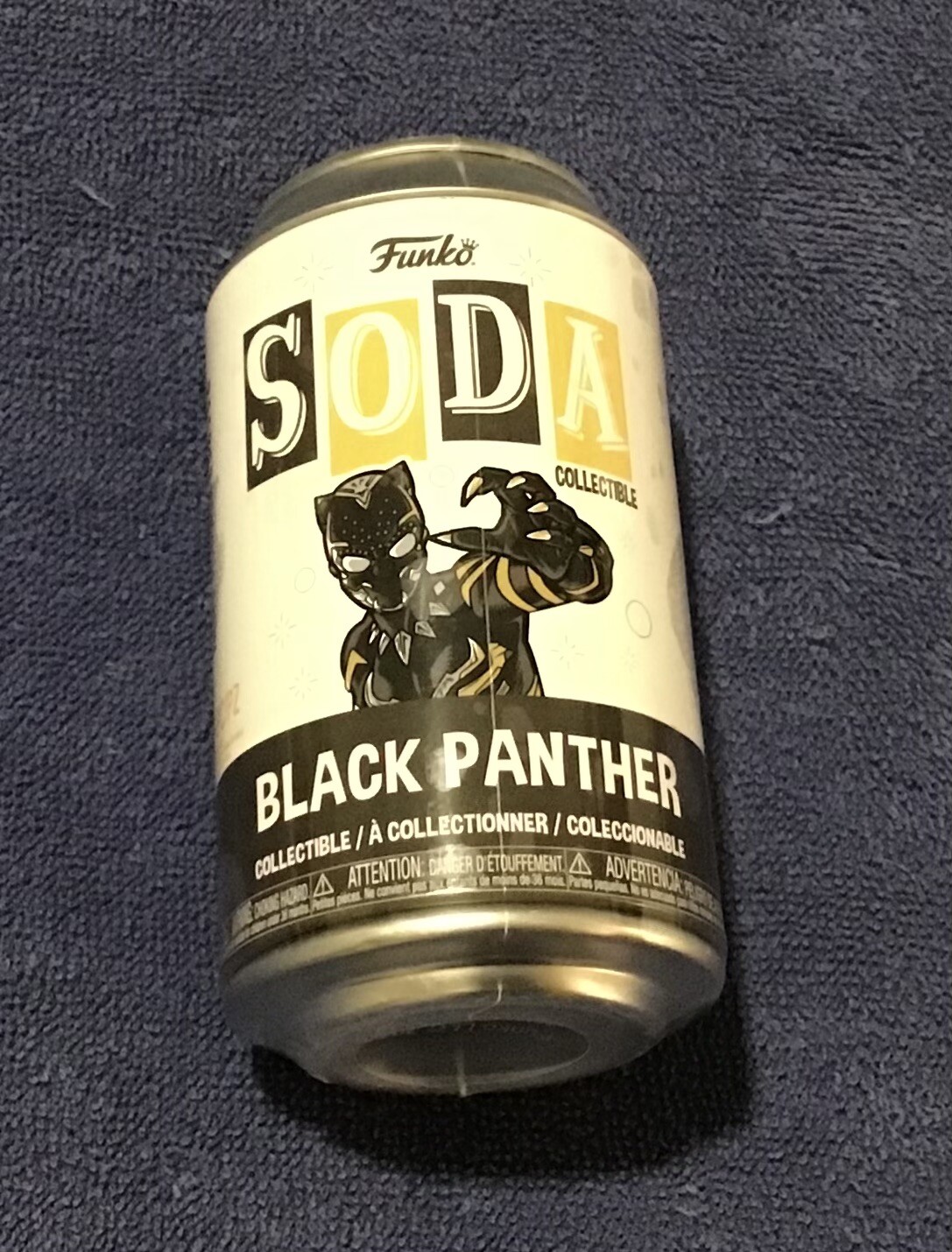 Funko Soda Vinyl Black Panther Wakanda Forever With 1/6 Chance Of Chase