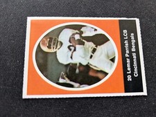 1972 Sunoco Cincinnati Bengals Football Stamp # 20 Lemar Parrish (EX/NM)