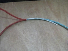 (Quan100') 4 Pair Shielded 22/8 Conductor Teflon RED (200c) Cable Wire NEW