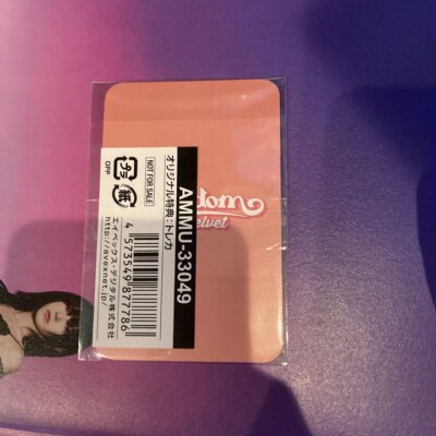 Red Velvet 6th Mini Album Queendom Irene Official Photo card Mu-mo
