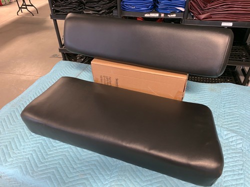 KAWASAKI MULE 400 600 610 NEW SEAT COVER. UTV 4X4 BLack covers 664B - Afbeelding 3 van 7