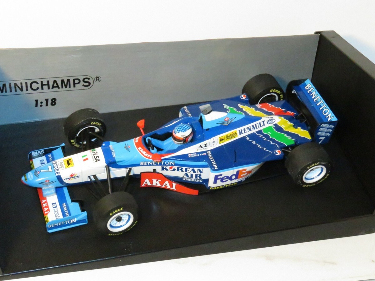 MINICHAMPS 1/18 ベネトン B197 Benetton B197 Benetton Renault B197 Jean Alesi #7 1997 1/18 Minichamps F1
