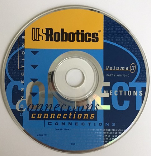 U.S. Robotics Connections CD-ROM vol 3 Drivers + Tools Manual & Software 1996 - Picture 4 of 4