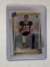 2021 Donruss Optic Rated Rookie Ian Book RC Variation Silver Prizm Saints 