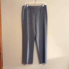 Liz Claiborne Size 10P Gray Dress Pants Straight Leg Pockets Excellent condition