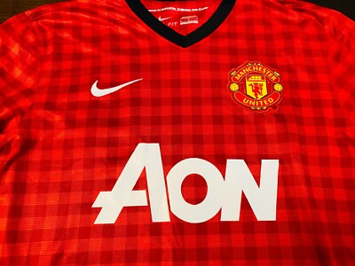 正規品 マンチェスター・ユナイテッド 12/13 ユニフォーム SCHOLES 2012-2013 - Incredible Manchester United Home Soccer Jersey - Paul