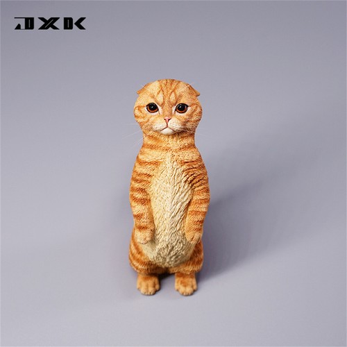 JXK 1/6 Scottish Fold Model Cute Cat 2.0 Animal Collector Decor GK Kids Toy Gift - Picture 7 of 29
