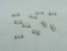 HO Slot Car Parts - Lot of 5 Sets .007 Pickup Shoe Springs - Aurora G+ 