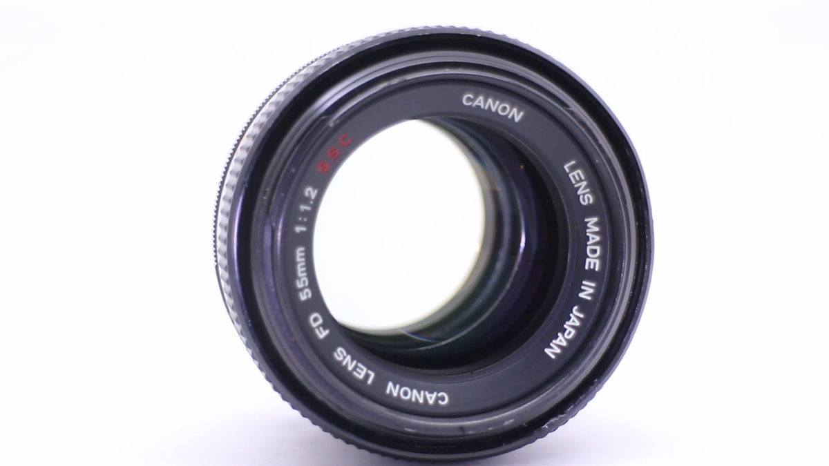 CANON キヤノン FD 55mm F1.2 S.S.C. FDマウント Canon FD 55mm f1.2 S.S.C. Lens Review - Lens Legend