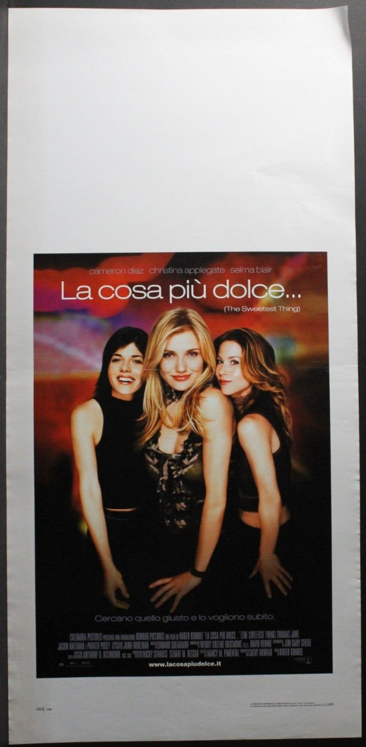 Locandina originale film La cosa più dolce (2002) - Regia di Roger Kumble