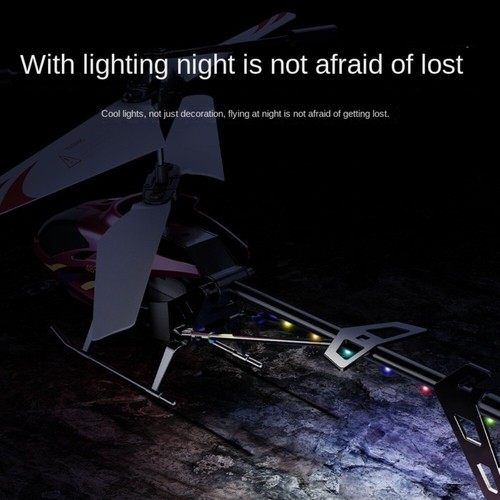 Lighting Remote Control Helicopter RC Aircraft Toy for Boys Kids - Photo 8/12