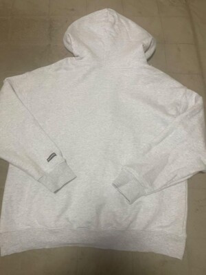 ASTRO MOONBIN x NEIKIDNIS collaboration Hoodie gray Color model S