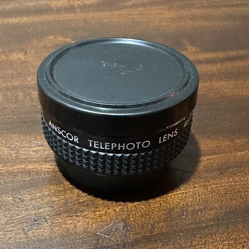 ANSCOR 46 TELEPHOTO LENS With Caps Made In Japan