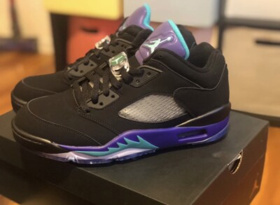 Nike Air Jordan 5 Low Golf “Black Grape” Nike Air Jordan 5 Low G Golf Black Grape CU4523-001 Size 9.5 bred