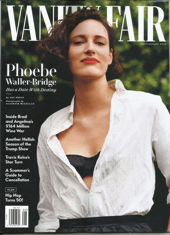Vanity Fair Gretchen Whitmer Phoebe Waller-Bridge Brad Pitt July August 2023