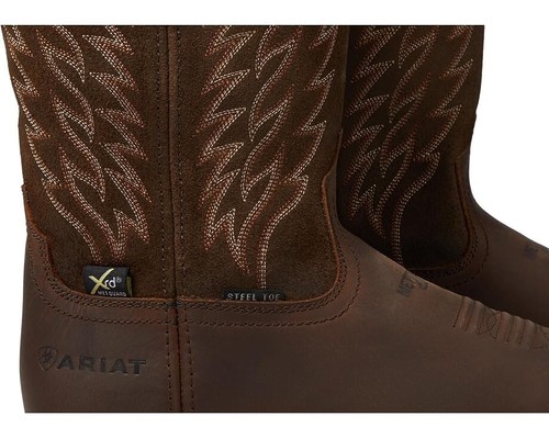 ARIAT HERREN 10020063 Groundbreaker Breit Quadrat MetGuard Stahl Zehe Arbeitsstiefel 11,5 - Bild 11 von 11
