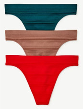 NWT Joyspun Womens 3 Pack Seamless Thong Panties Underwear Sz XXXL 22 